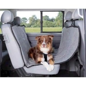 Auto sædebeskyttelse - hundetæppe til bagsædet i bilen