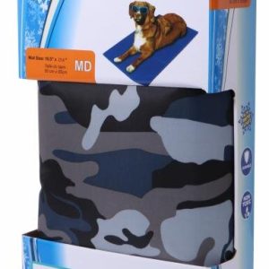 Kw Kølende Hundetæppe i Camuflage Farver - Flere Størrelser