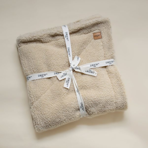 Blødt hundetæppe i teddy fleece - (beige) - S / Beige