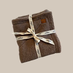 Blødt hundetæppe i teddy fleece - (brun) - S / Brun